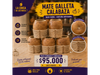 Galleta Calabaza Base Cuero Tiento
