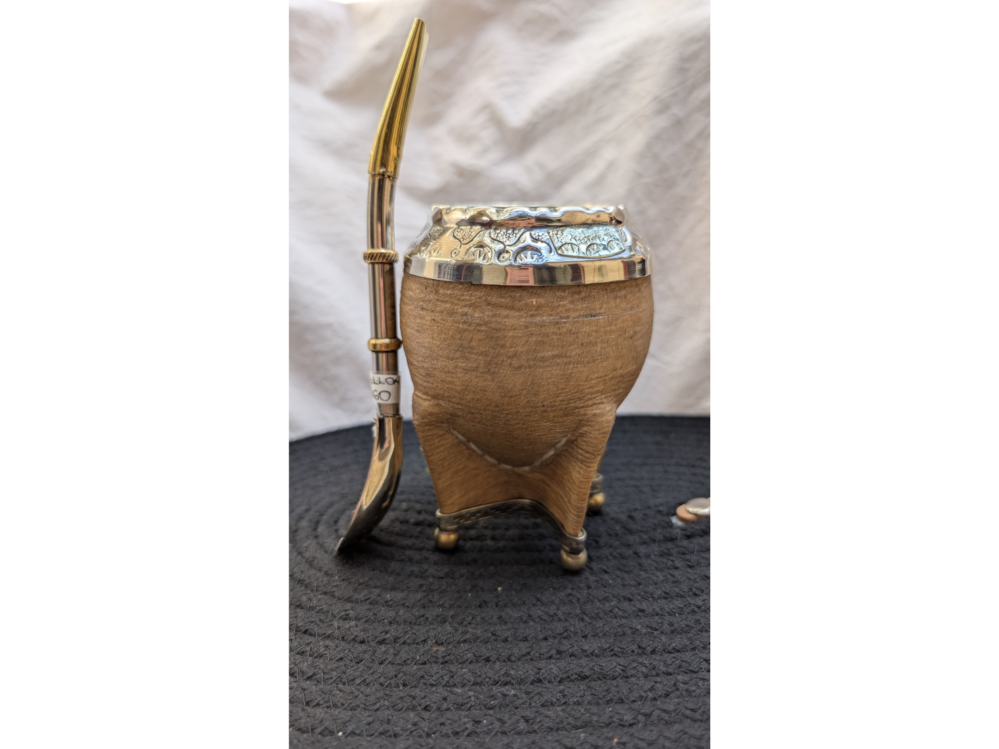 TORPEDO CUERO CRUDO BASE BOLITA