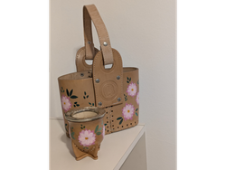 CANASTA PRIMAVERA ROSA