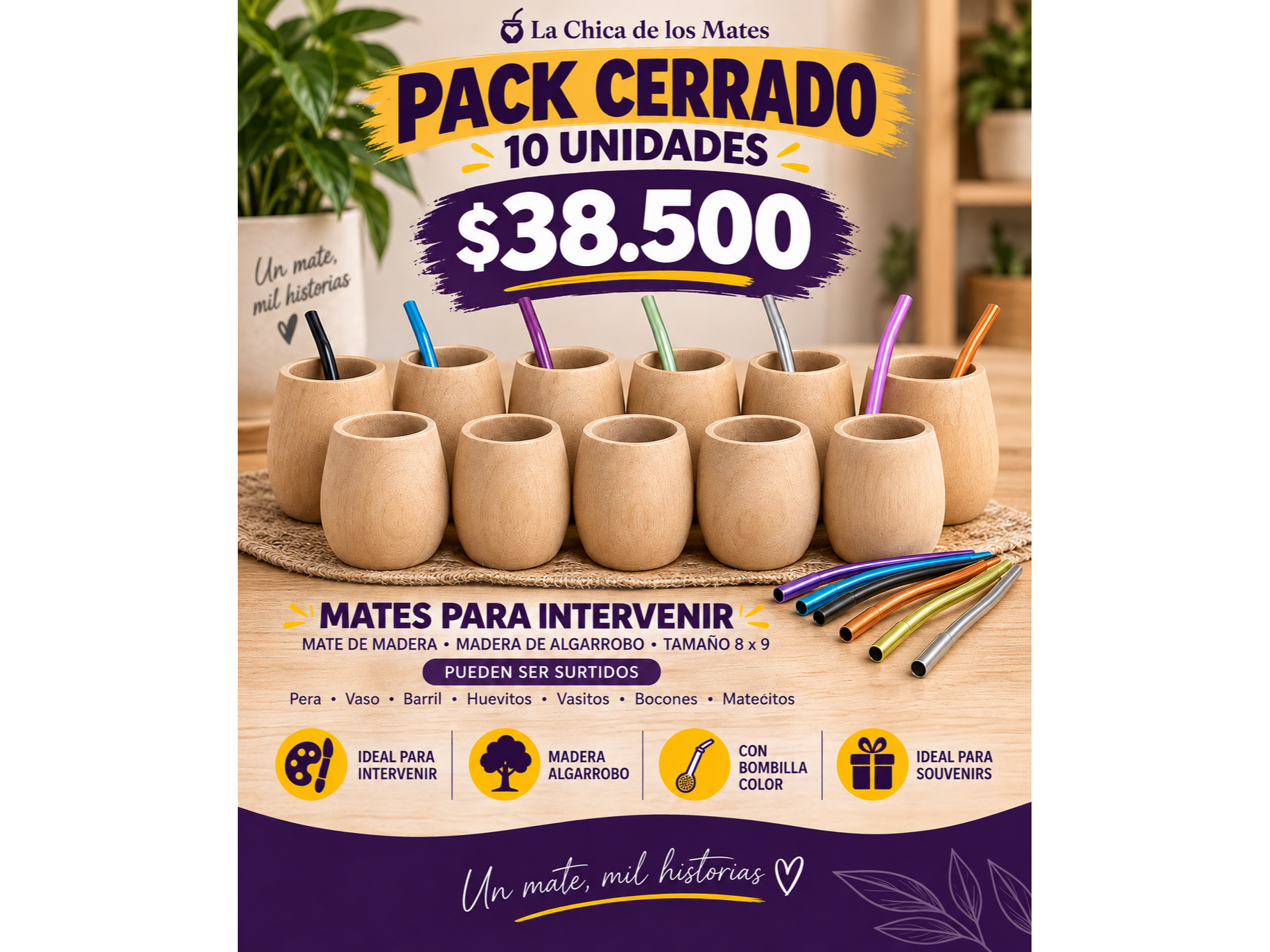COMBO INICIAL MATE CLASICO