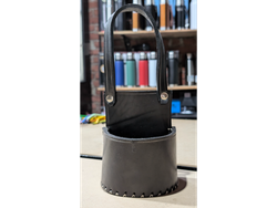 PORTA MATE CUERO PARA AUTO