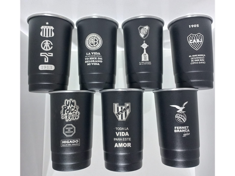 VASOS ALUMINIO 1L