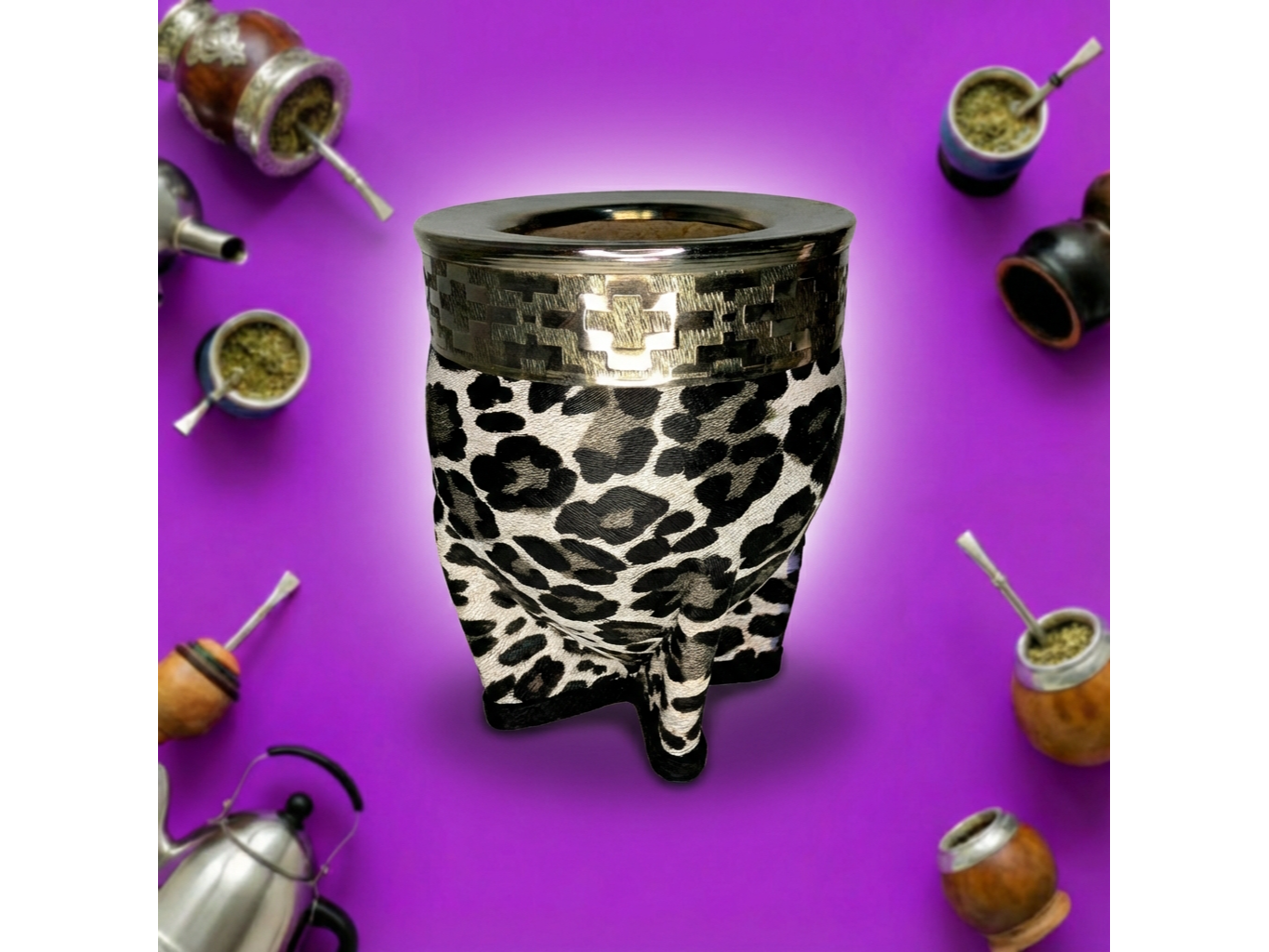 IMPERIAL PRINT DOBLE CUERO NEGRO