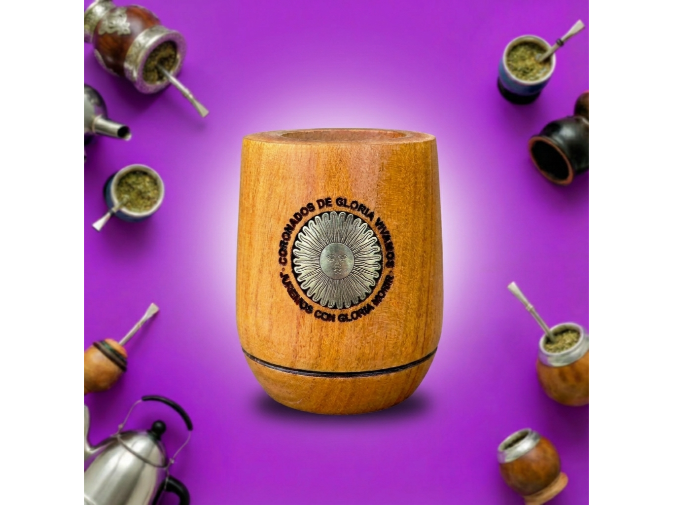 MATE  PERA CORONADO APLIQUE