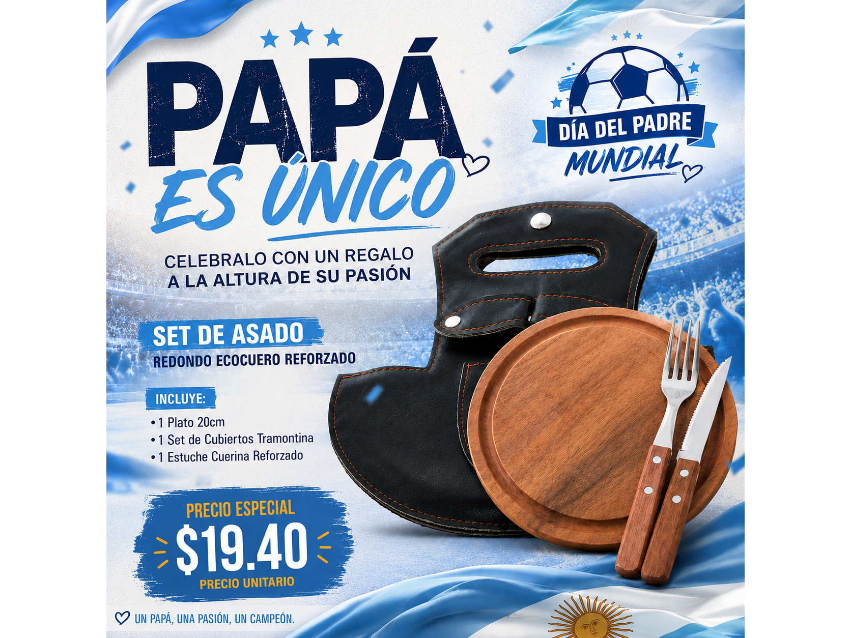 SET PARA EL ASADO