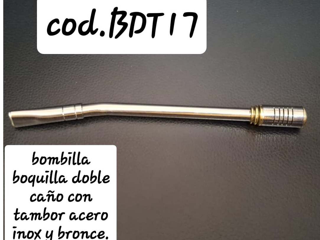 PICO LORO DOBLE CAÑO C/ TAMBOR