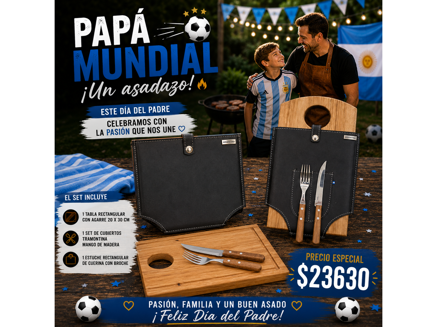 COMBO ASADO ECO CON RANURA
