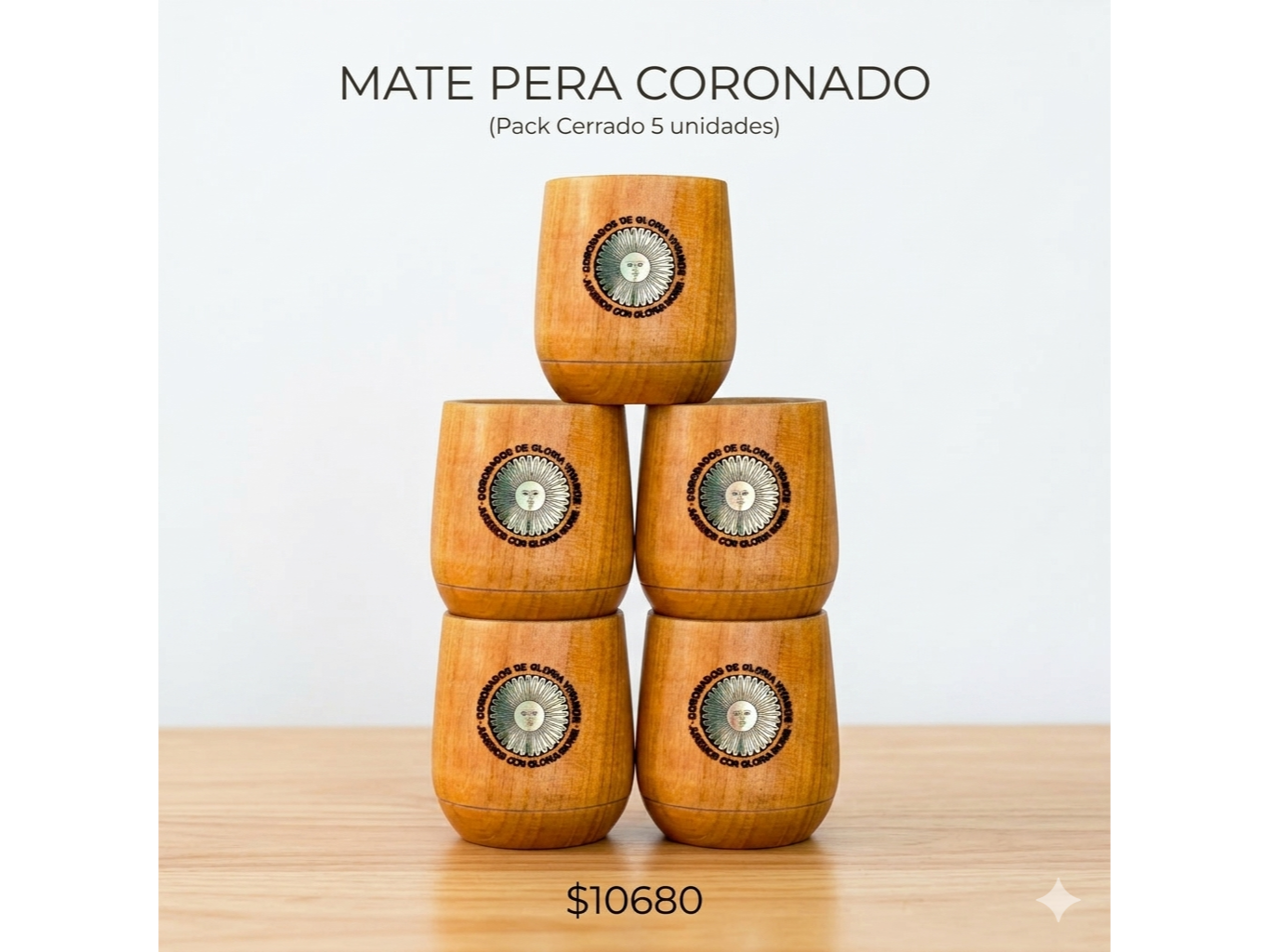 PACK MATE PERA CORONADO 5 UNIDADES