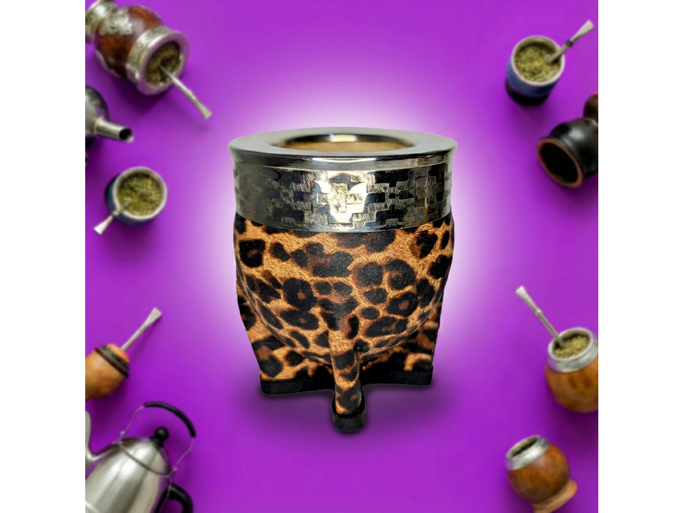 IMPERIAL PRINT DOBLE CUERO  MARRON