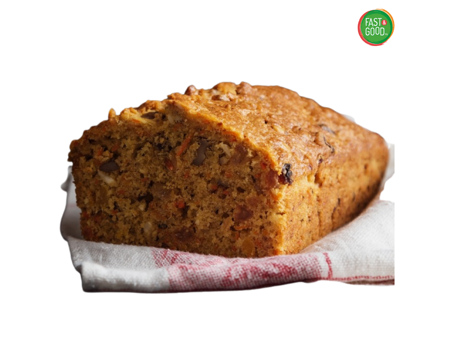 Budin de zanahoria, naranja y nuez