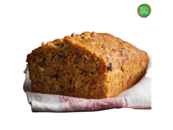 Budin de zanahoria, naranja y nuez