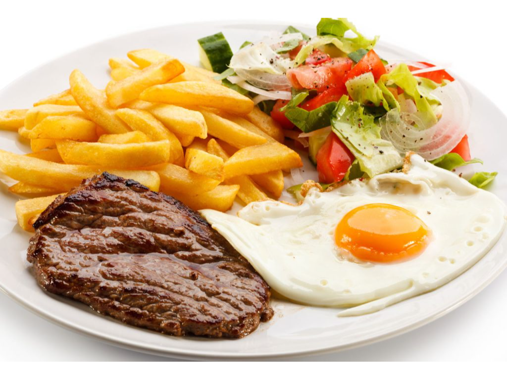 CHURRASCO CON PAPAS