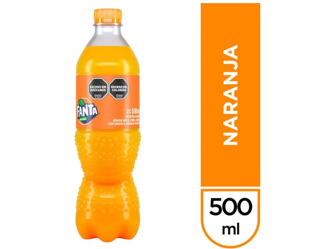 FANTA NARANJA 500 ML