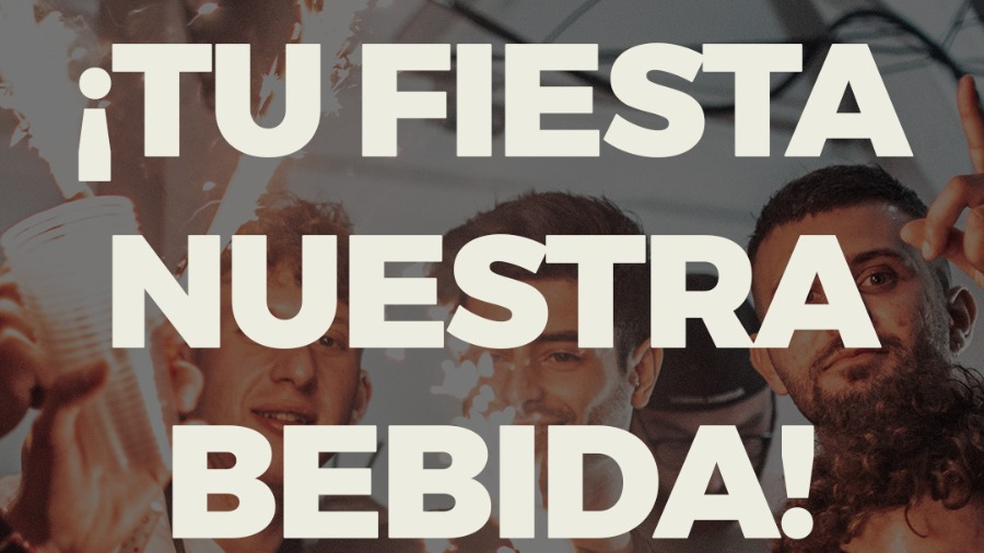 TU FIESTA NUESTRA BEBIDA!