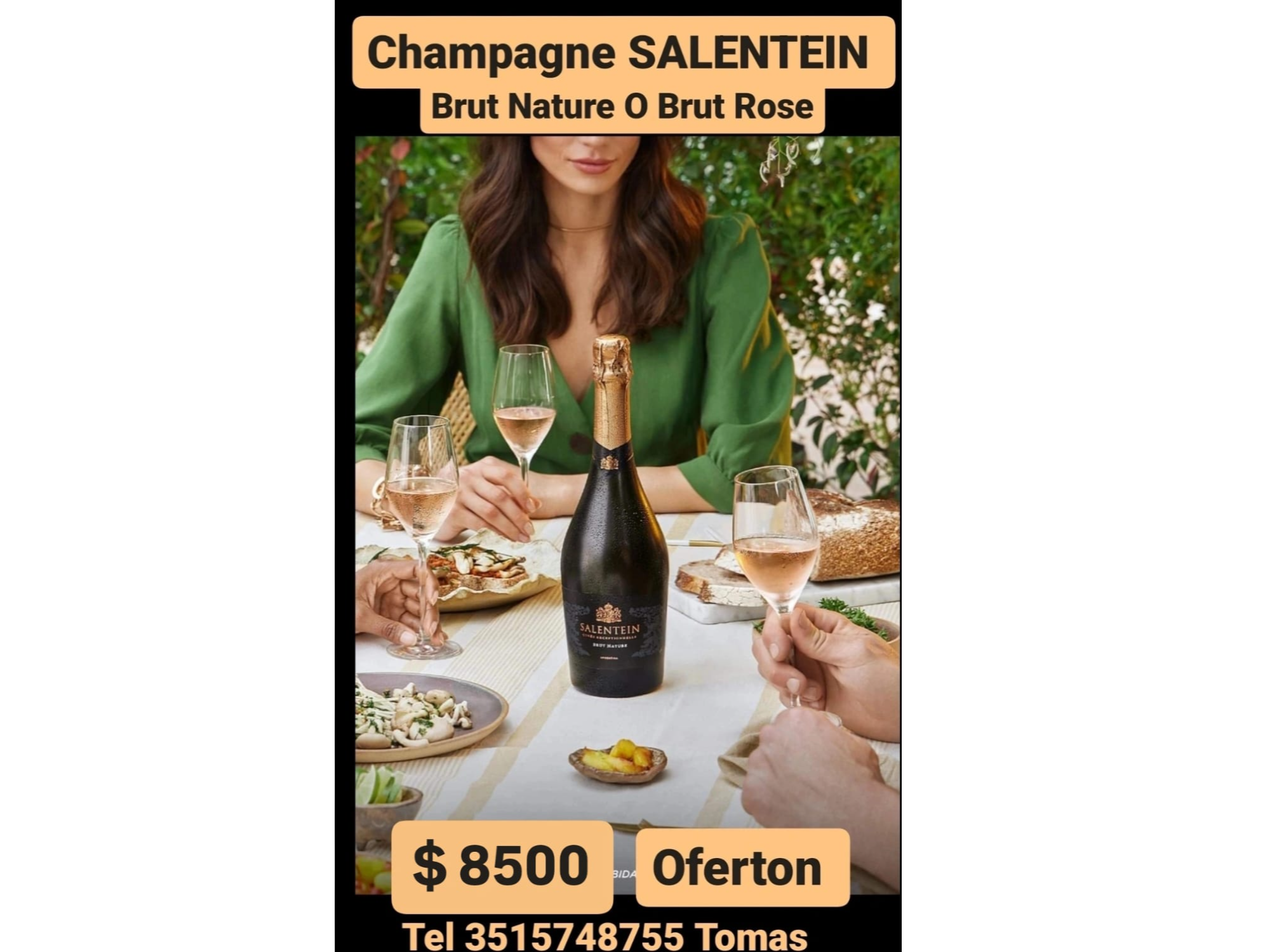 Champagne Salentein Brut Nature o Brut Rose