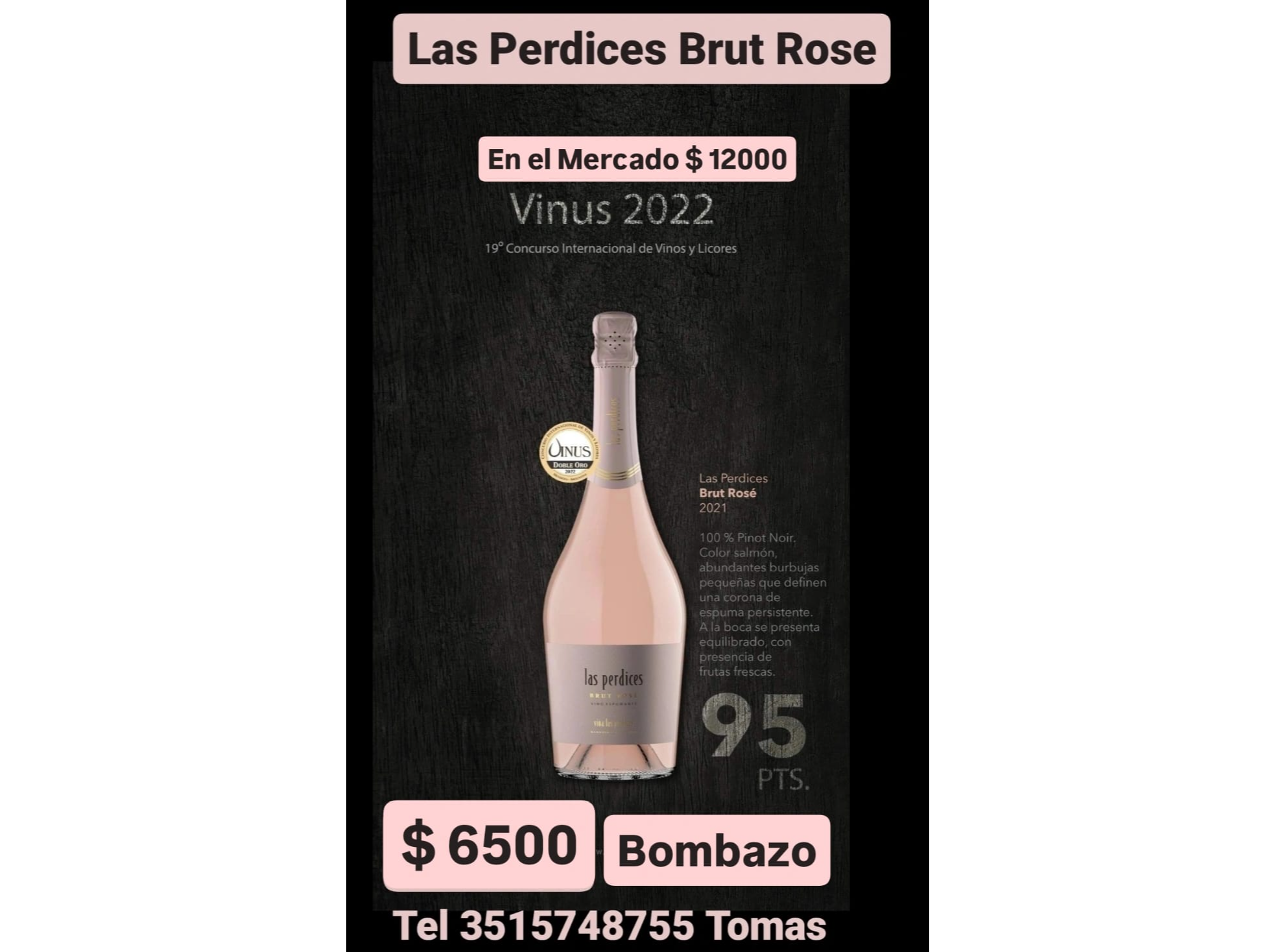 Las Perdices Brut Rose