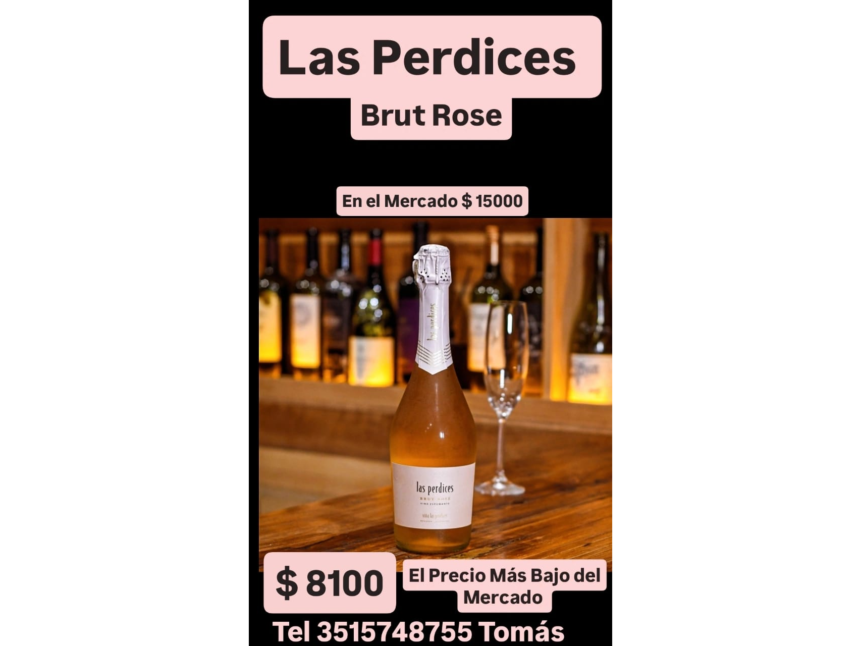 Las Perdices Brut Rose