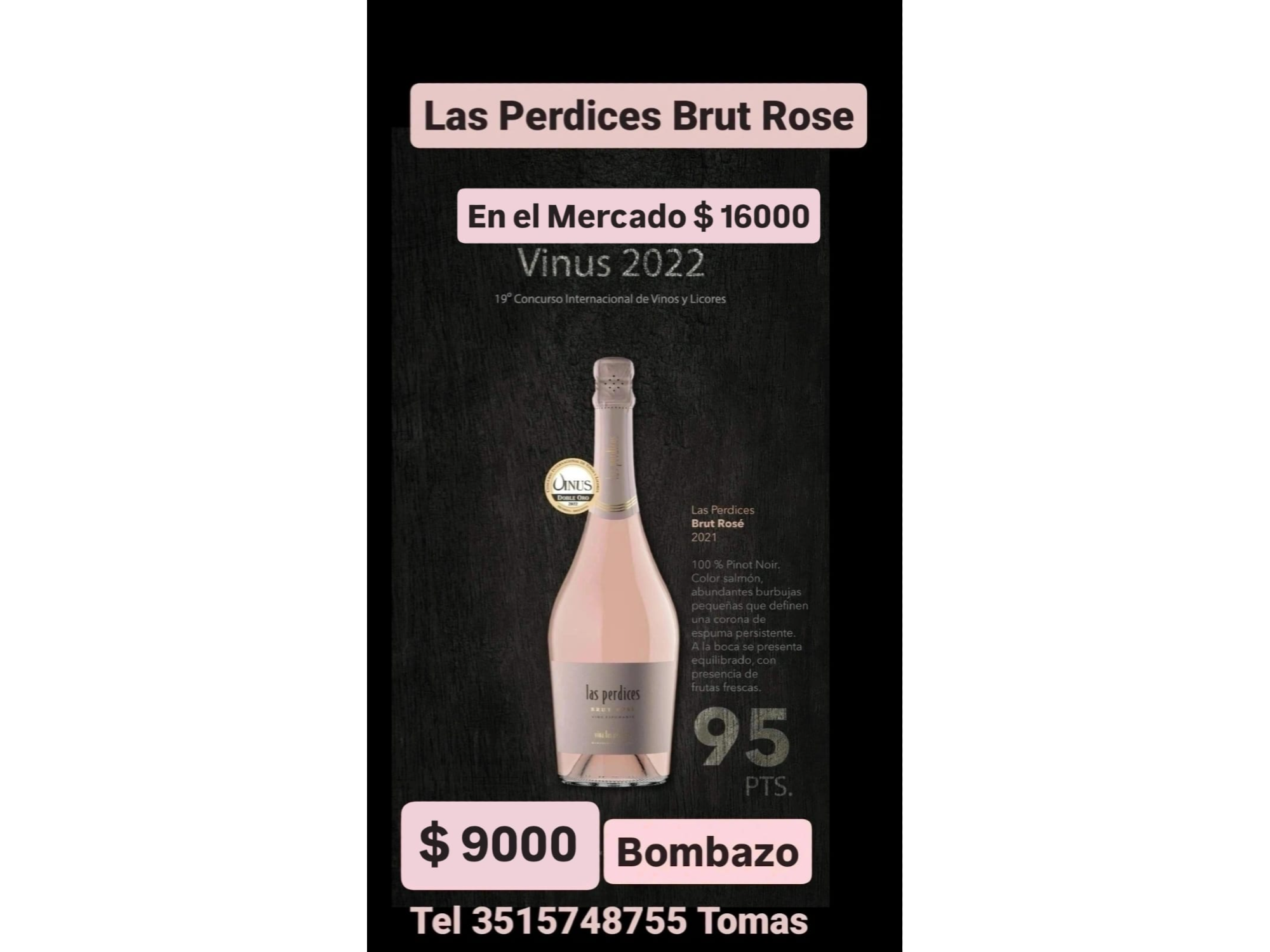 LAS PERDICES BRUT ROSE