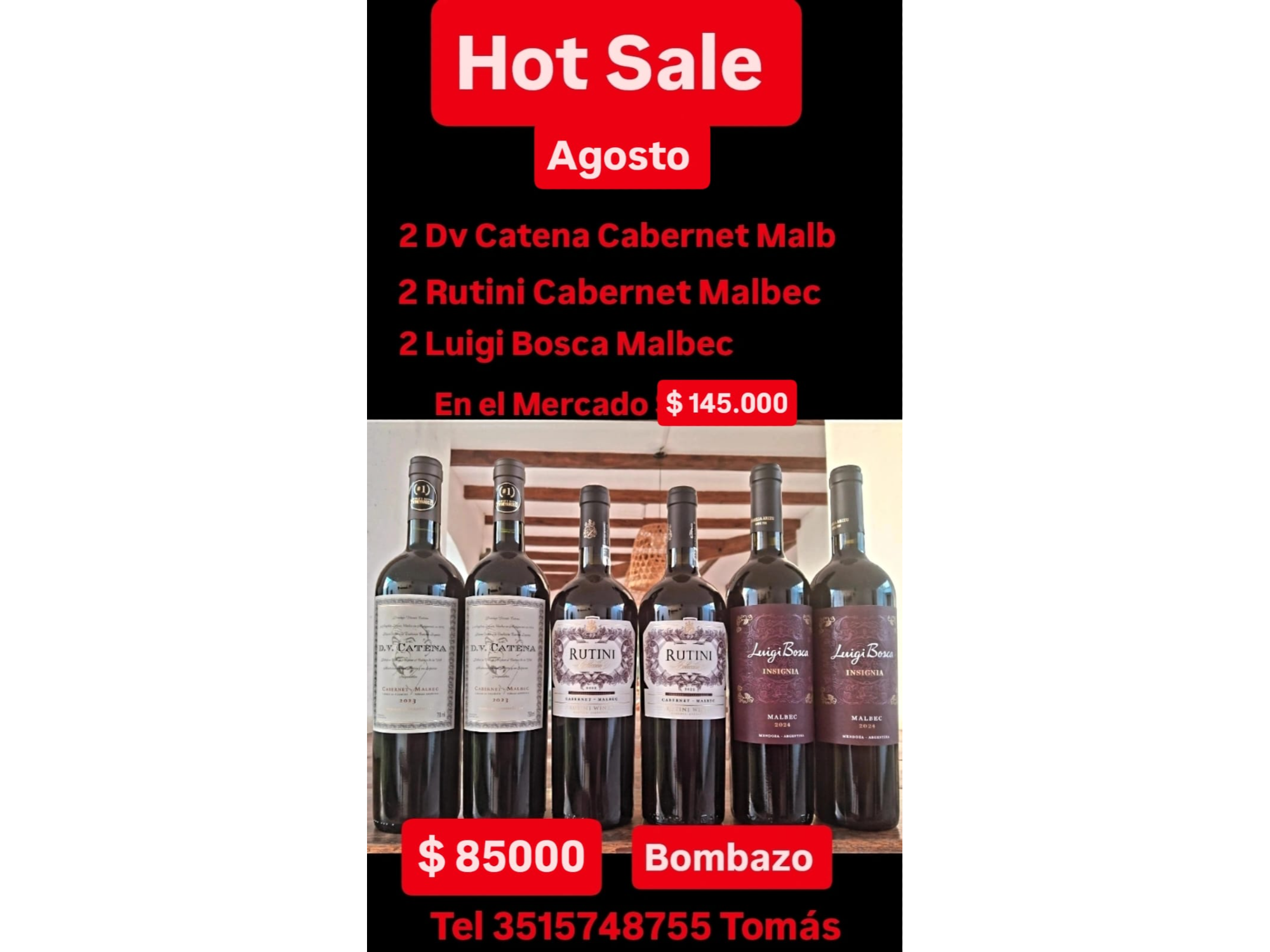 Hot sale Agosto