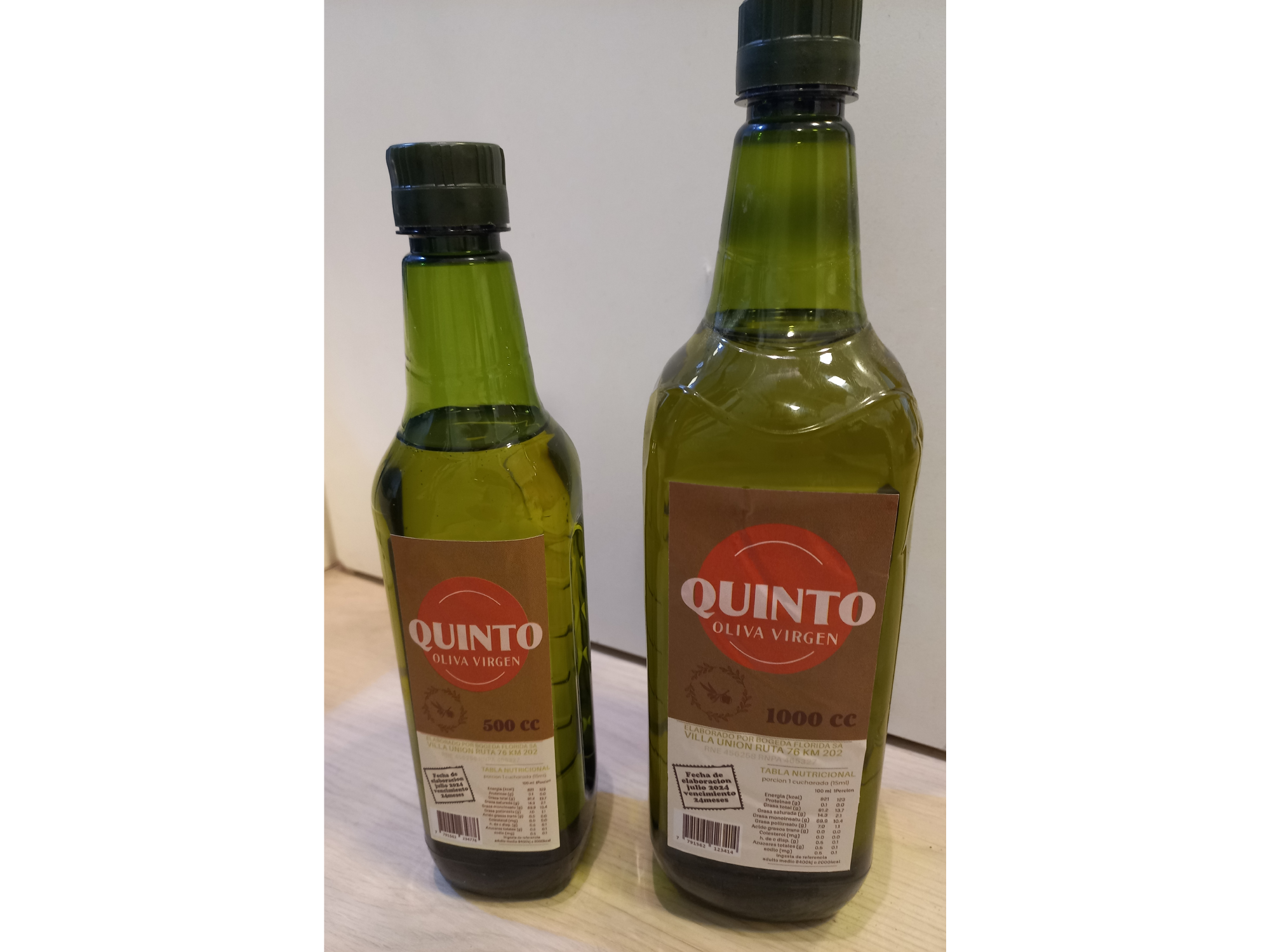 Aceite de oliva Quinto