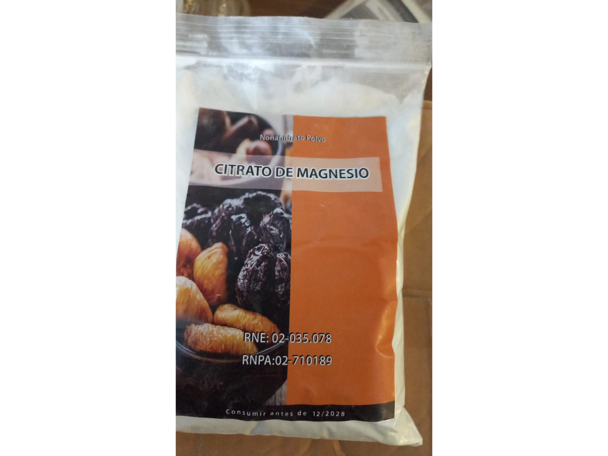 Citrato de magnesio x 500 grs