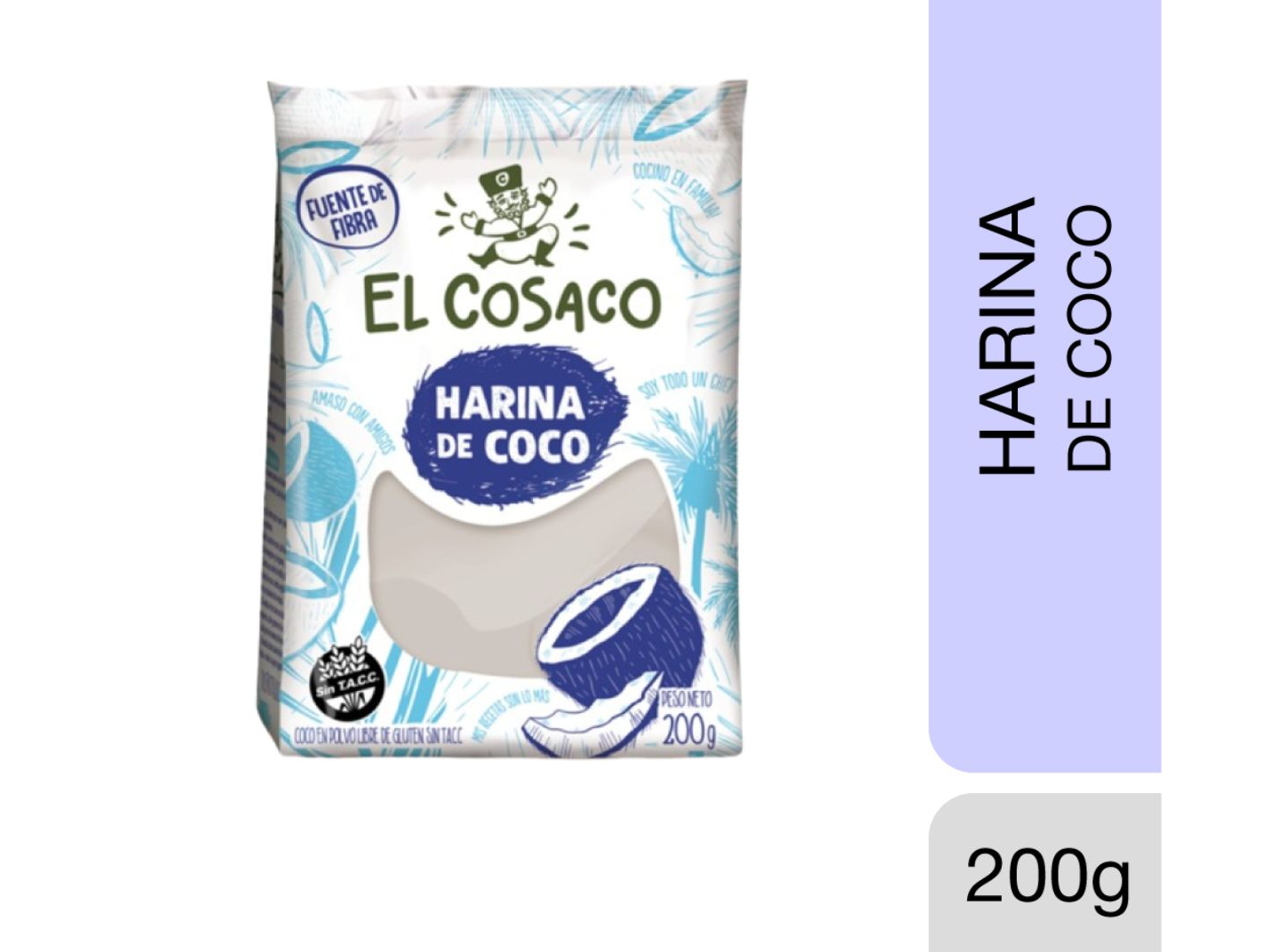 Harina de coco 200 grs