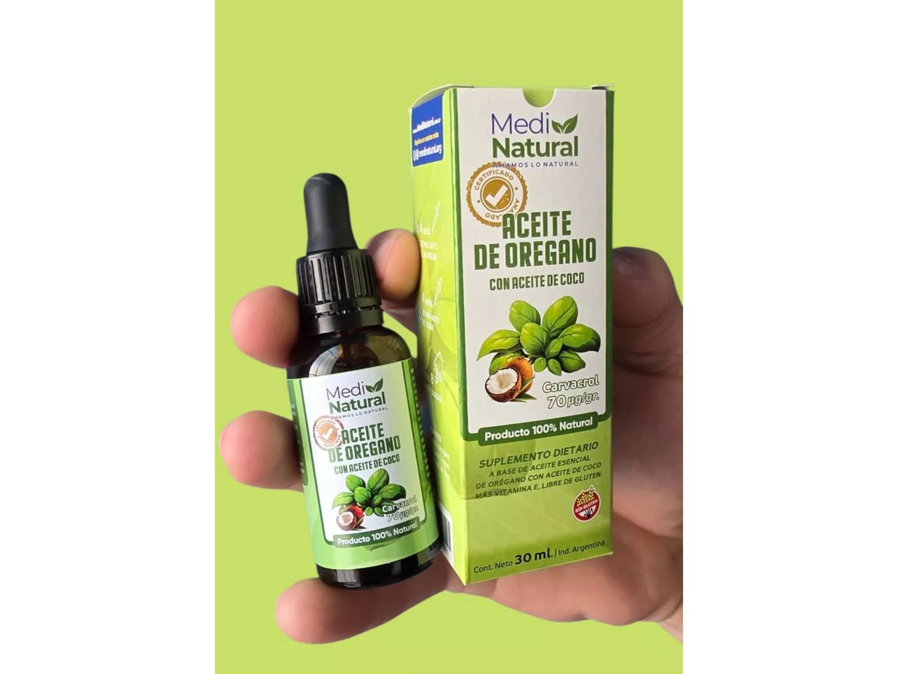 Aceite de orégano 30 cc