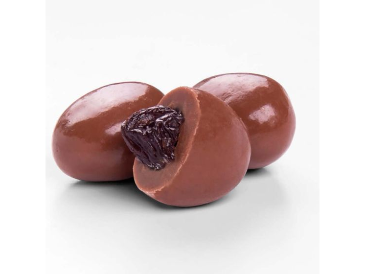 Pasas de uva con chocolate