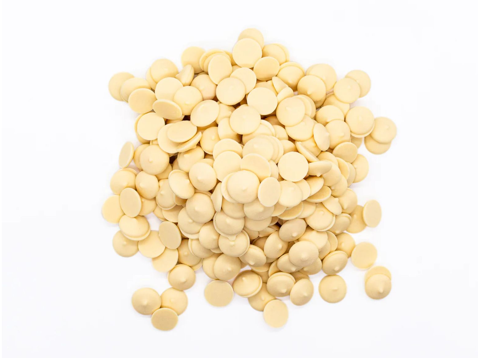 Gotas de chocolate blanco