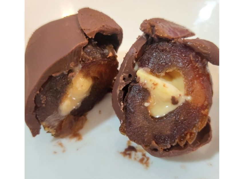 Dátiles con chocolate
