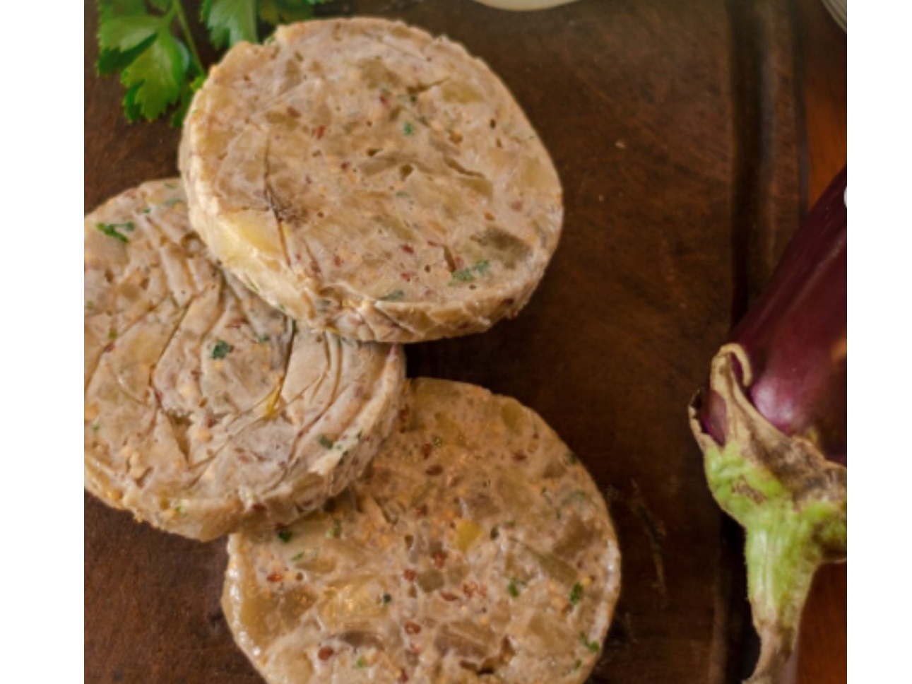 Hamburguesas de BERENJENA y QUINOA (x4 uni)