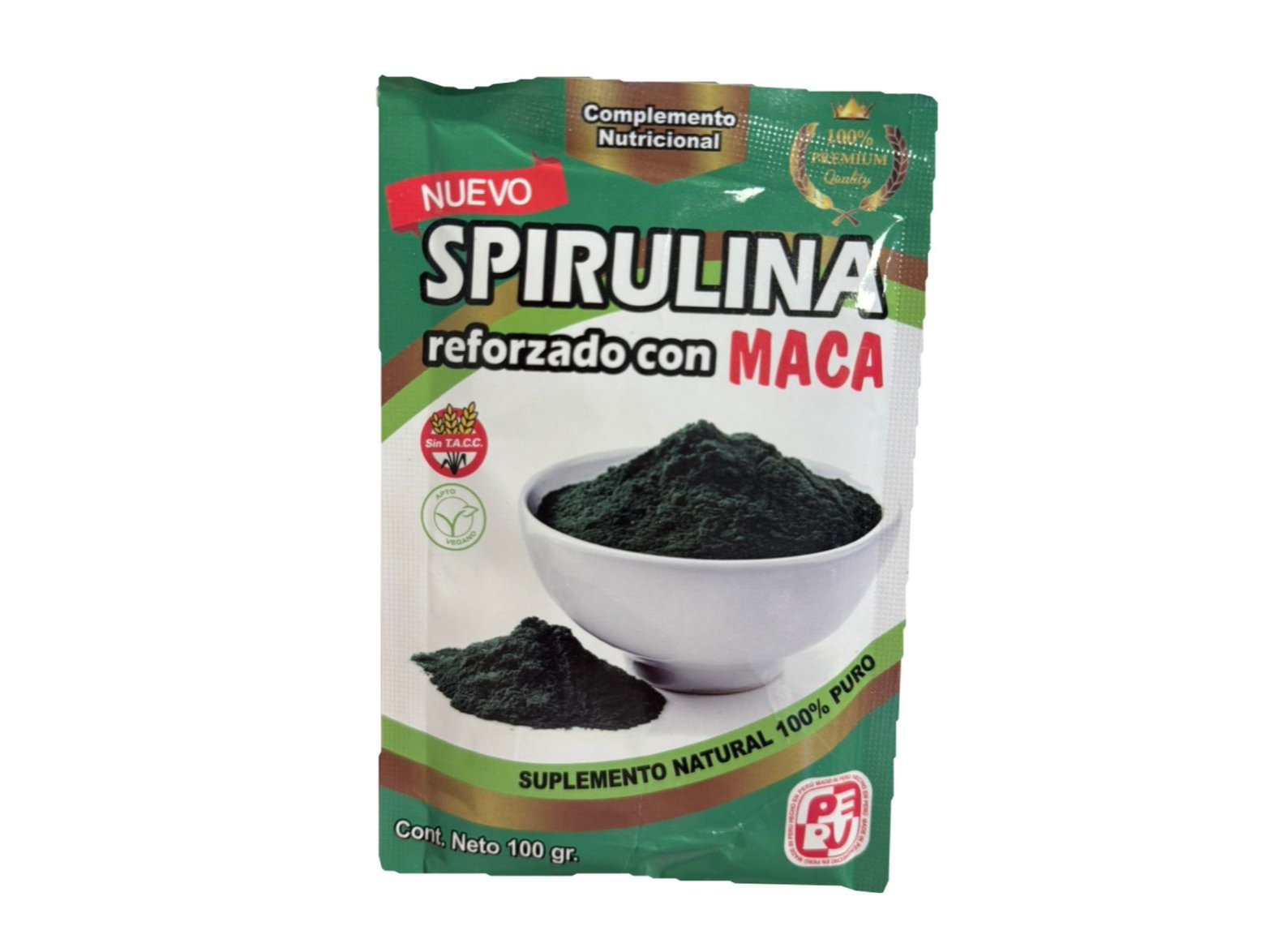Spirulina con Maca 100 grs