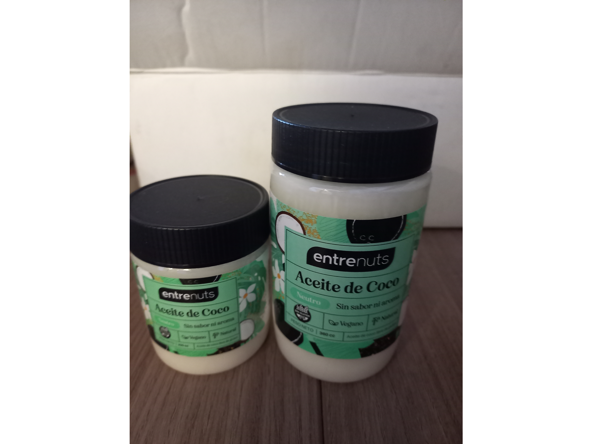 Aceite de coco neutro Entrenut