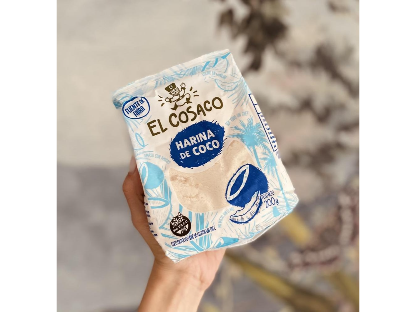 Harina de coco x 200 grs