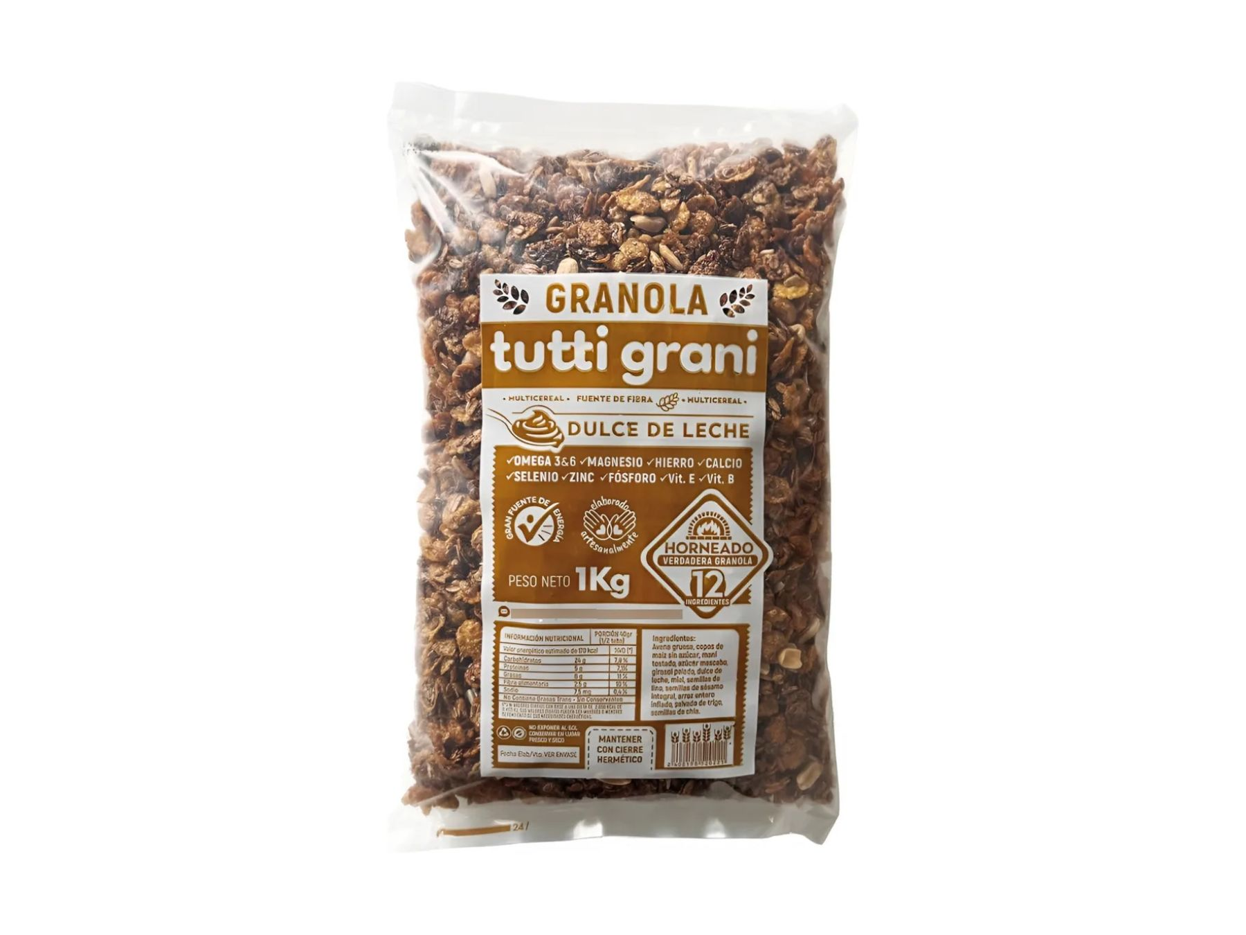 Granola Tutti Grani DULCE DE LECHE 1 kg