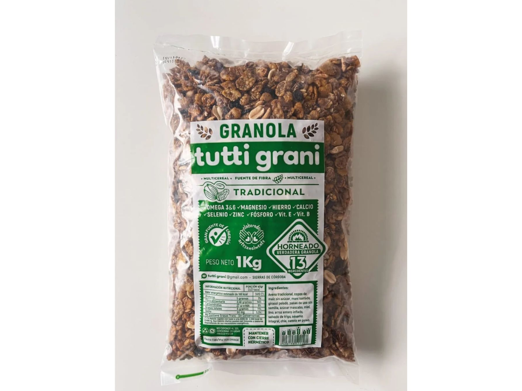 Granola Tutti Grani TRADICIONAL 1 kg