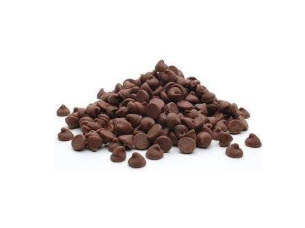 Gotas de chocolate negro