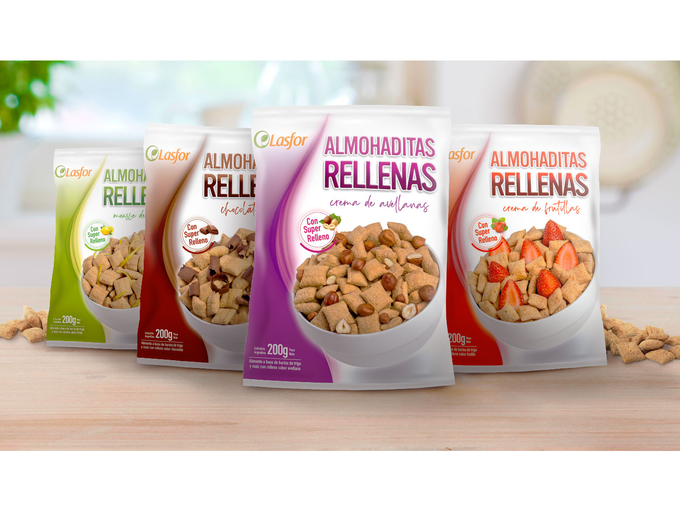 Almohaditas Lasfor 250 grs