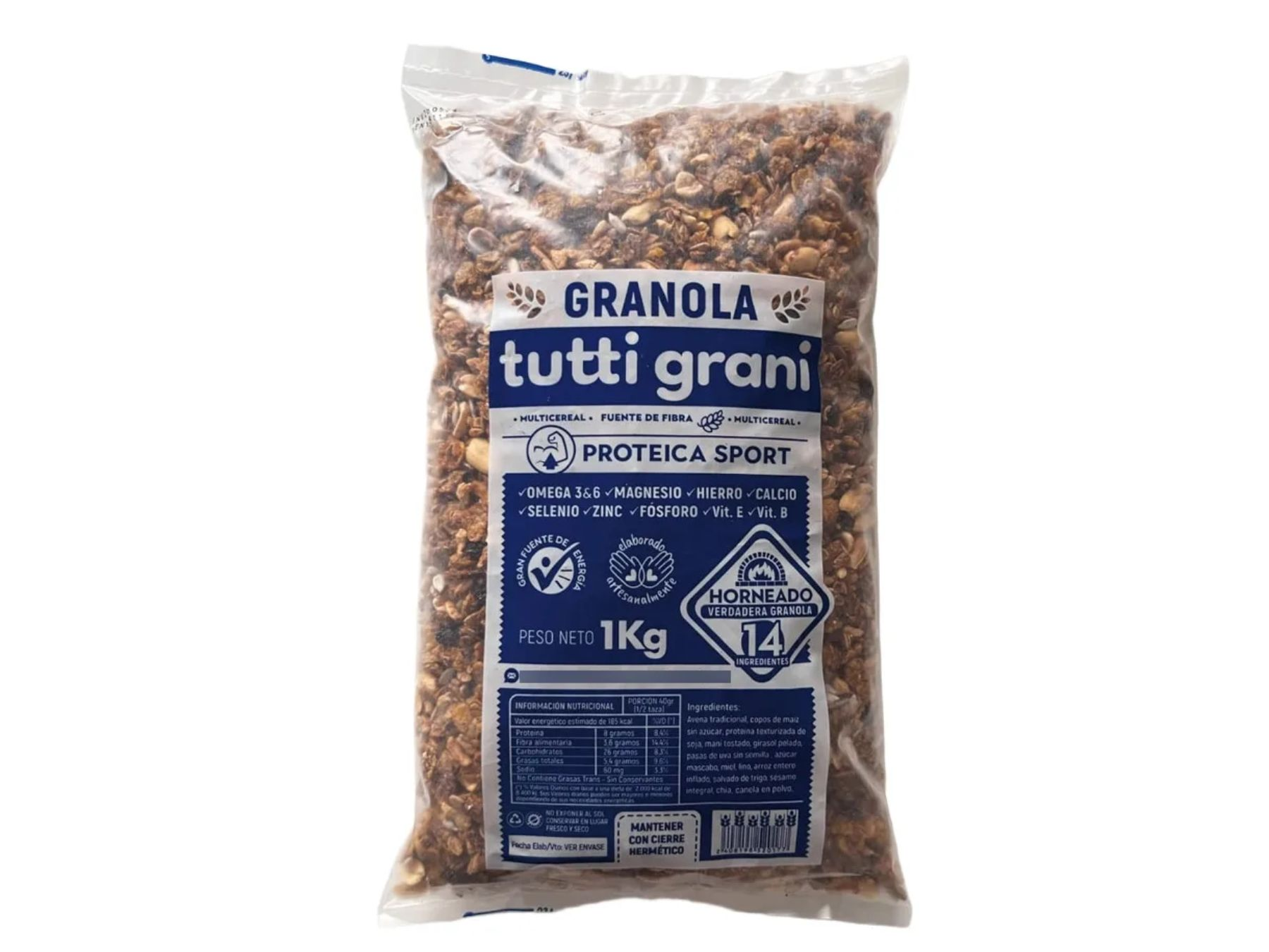 Granola Tutti Grani PROTEICA SPORT 1 kg