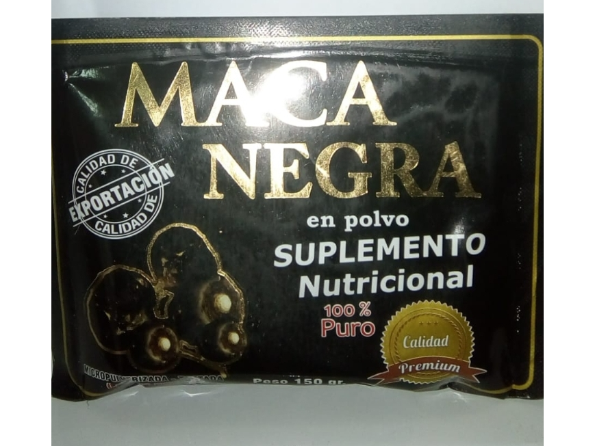 Maca negra x150 grs