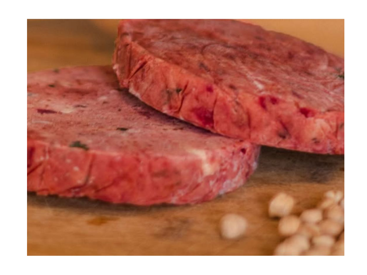 Hamburguesas  de GARBANZO y REMOLACHA (x4 uni)