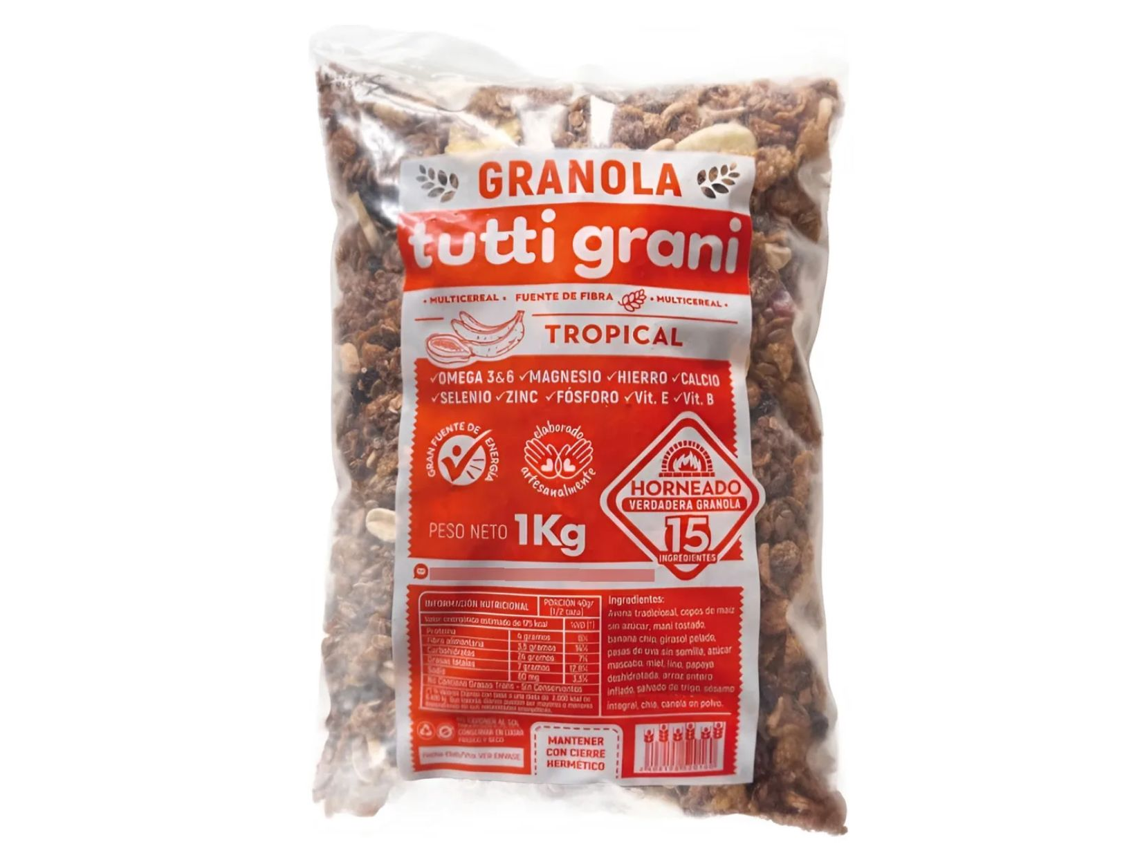 Granola Tutti Grani TROPICAL 1 kg