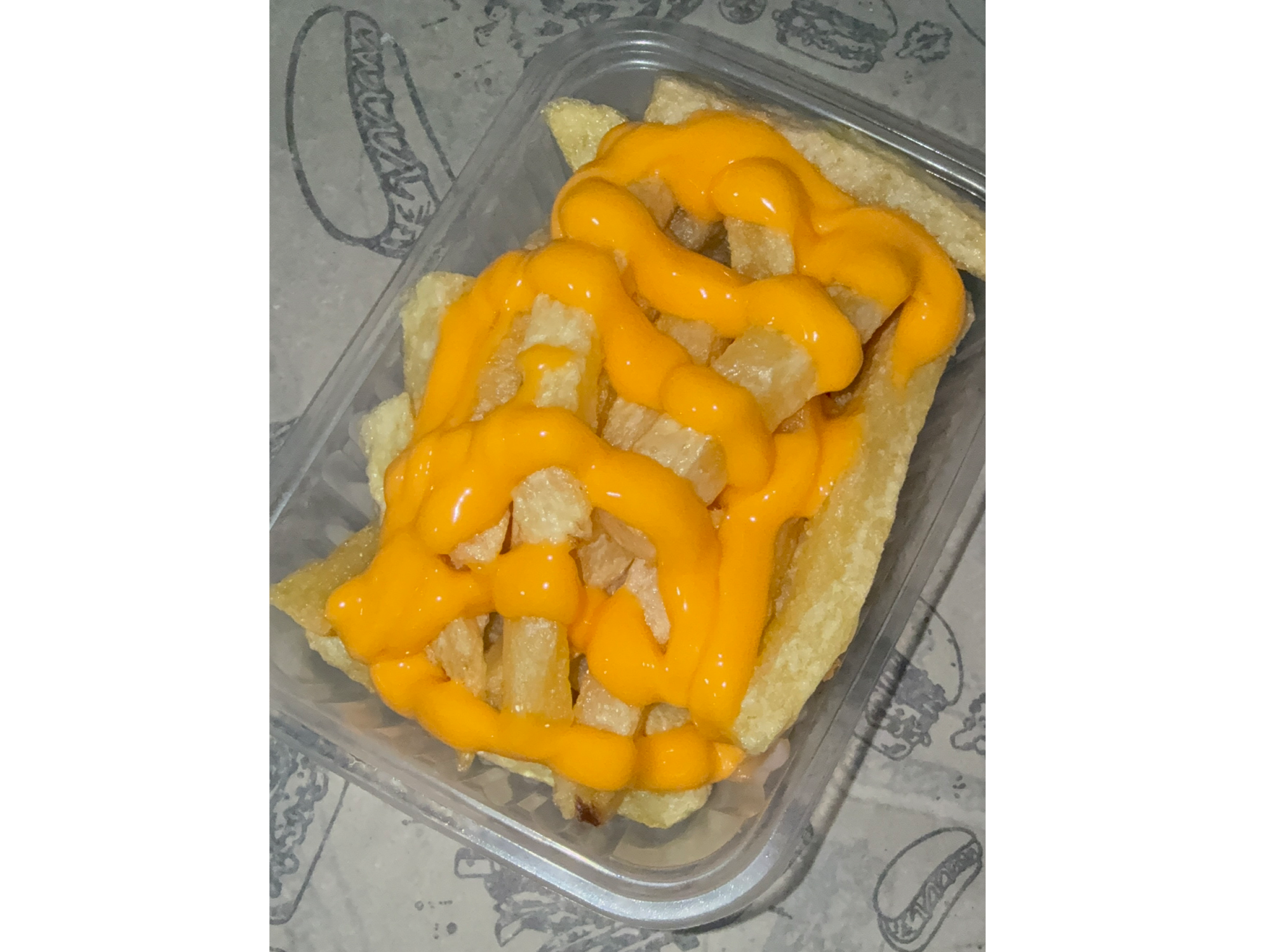 PAPAS CON CHEDDAR GRANDE