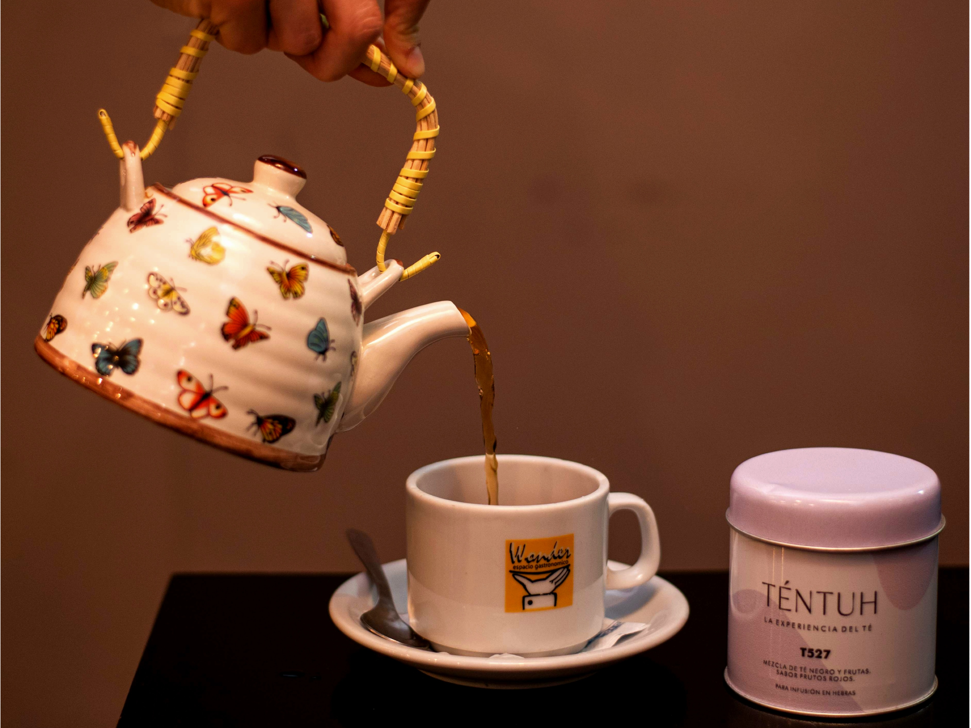 Té comunes y mate cocido de Wonder espacio gastronomico