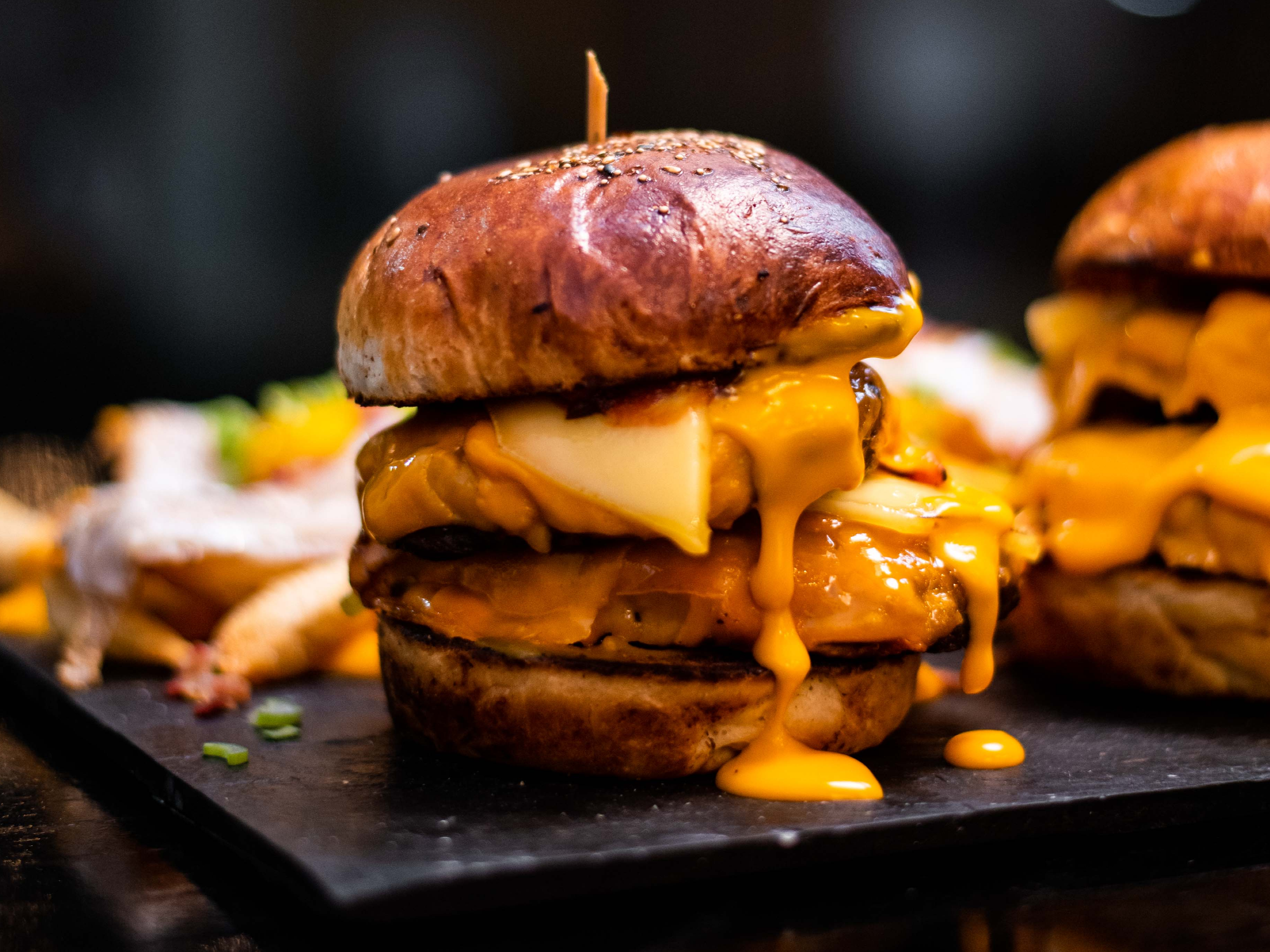 Hamburguesa doble cheeseburger