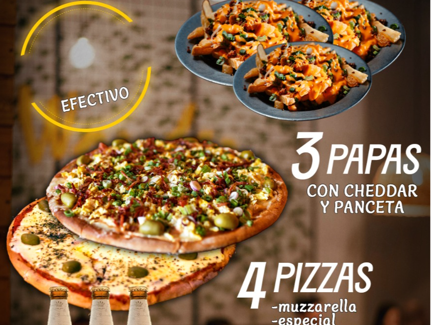 Promo explosiva 1 - 10 personas - salón/delivery