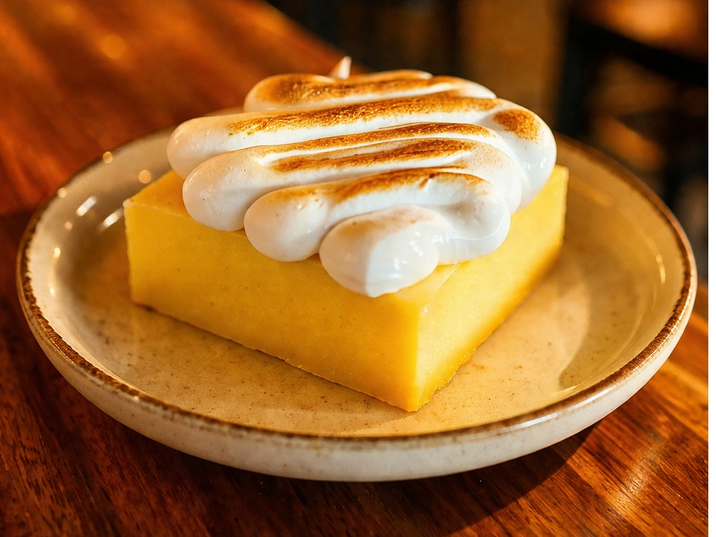 Cuadrado de Lemon pie