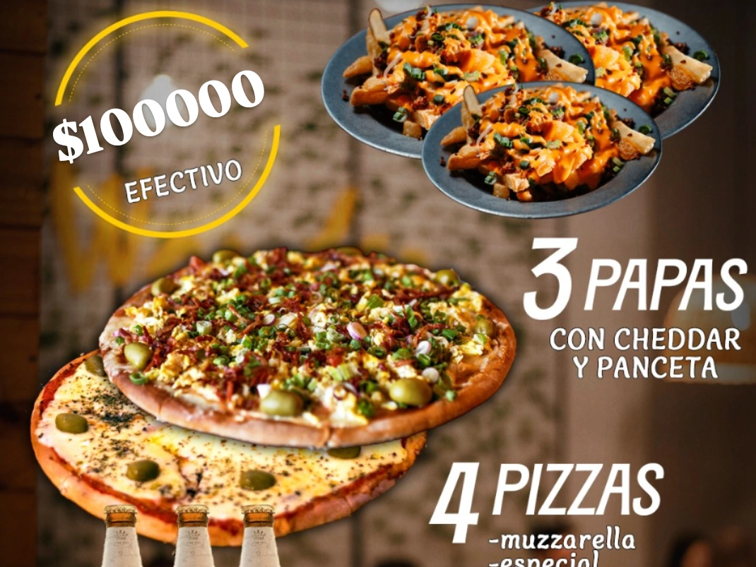 Promo explosiva 1 - 10 personas - salón/delivery