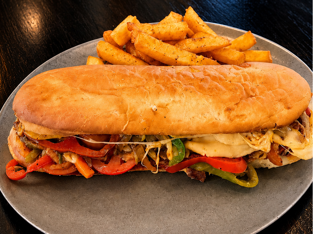 Sandwich vegetarino.
