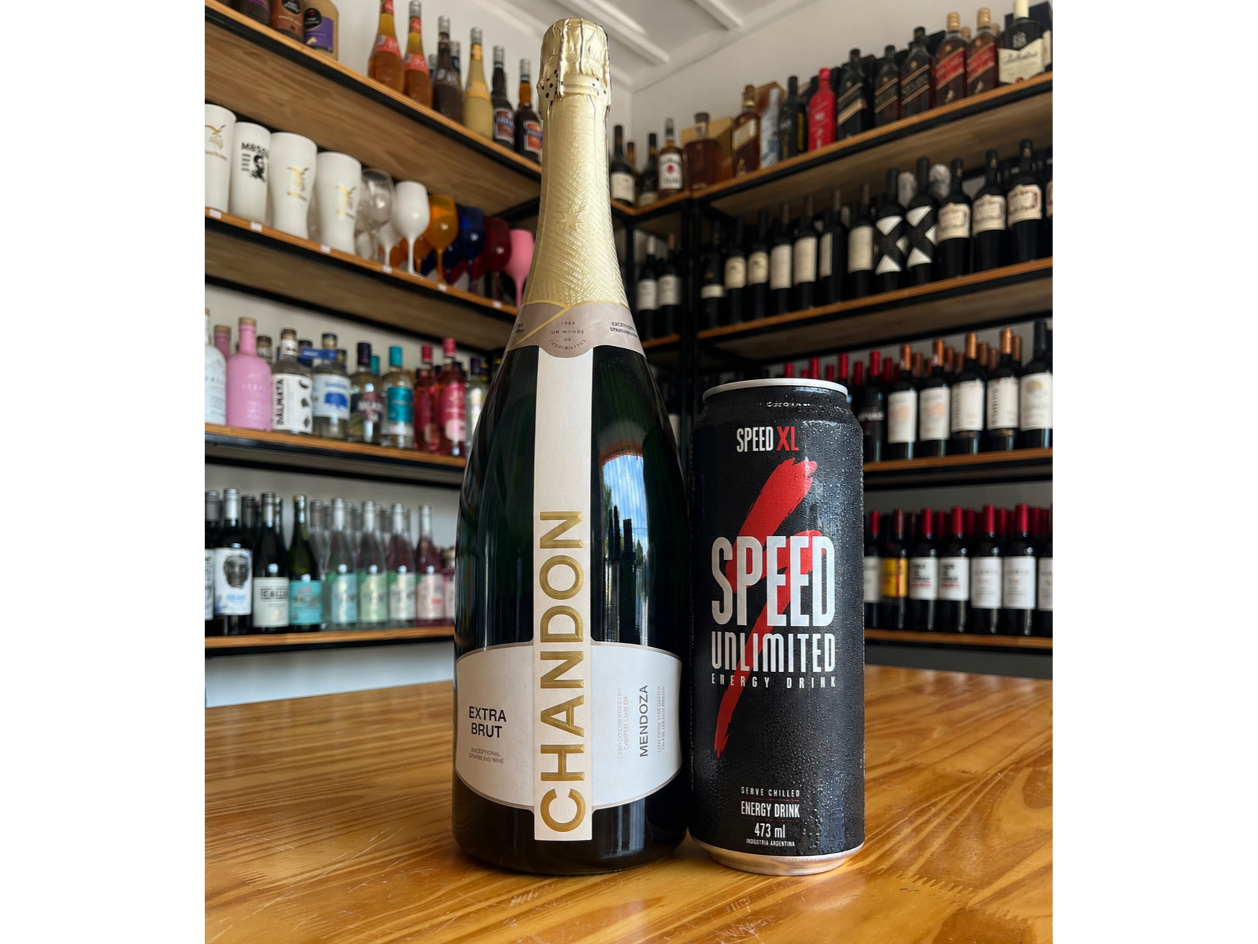 Chandon Extra Brut  + Speed XL